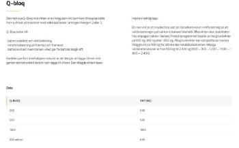 Quicke Motvikter