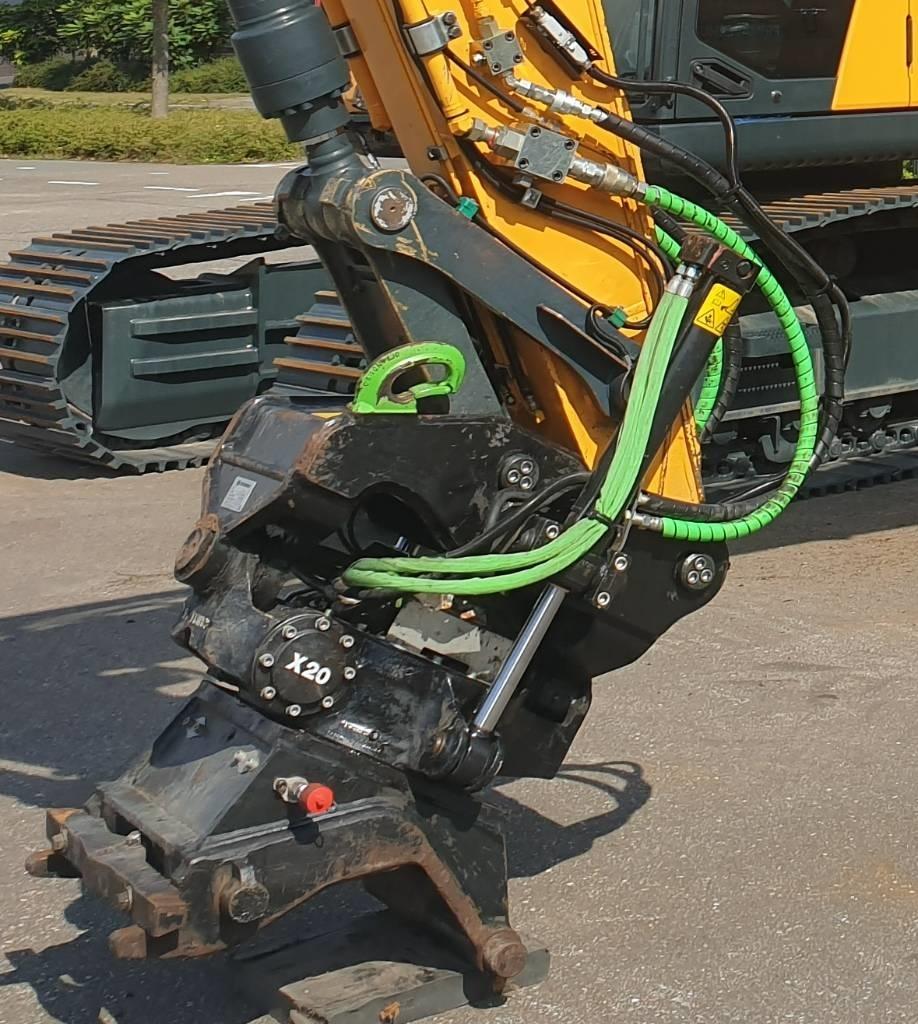 Steelwrist Tiltrotator X20 CW20 HW180 Rotators