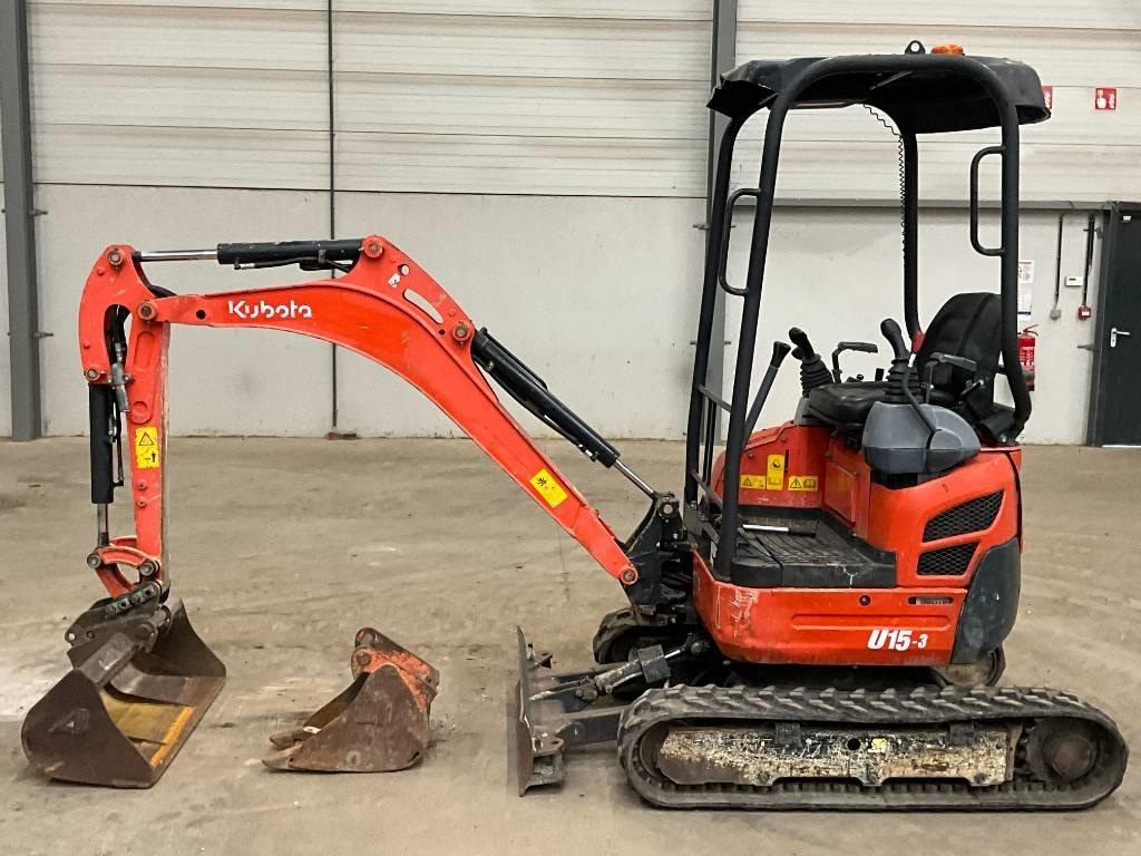 Kubota U 15-3 Miniescavatori