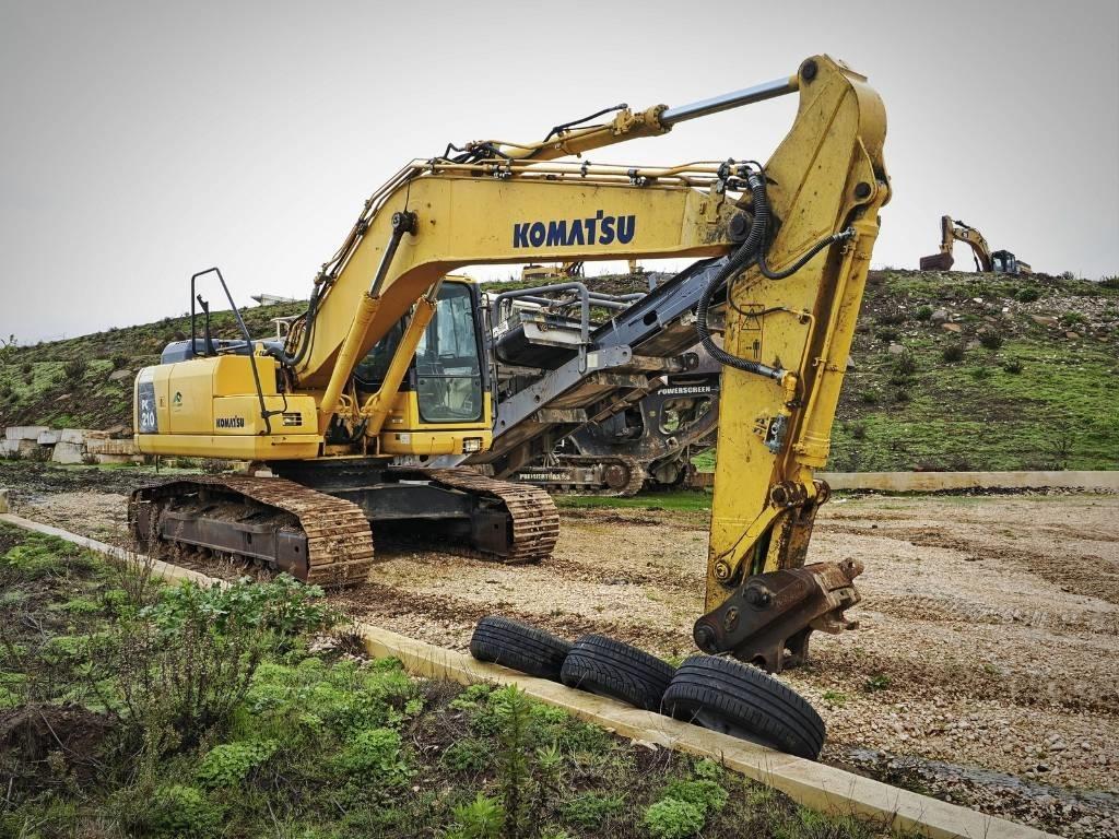 Komatsu PC 210 LC-8 Escavadoras de rastos