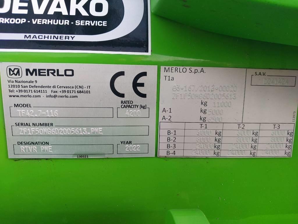 Merlo TF42.7-116 Telescopic handlers