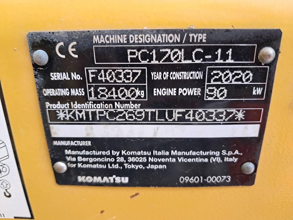 Komatsu PC170LC-11 Crawler excavators