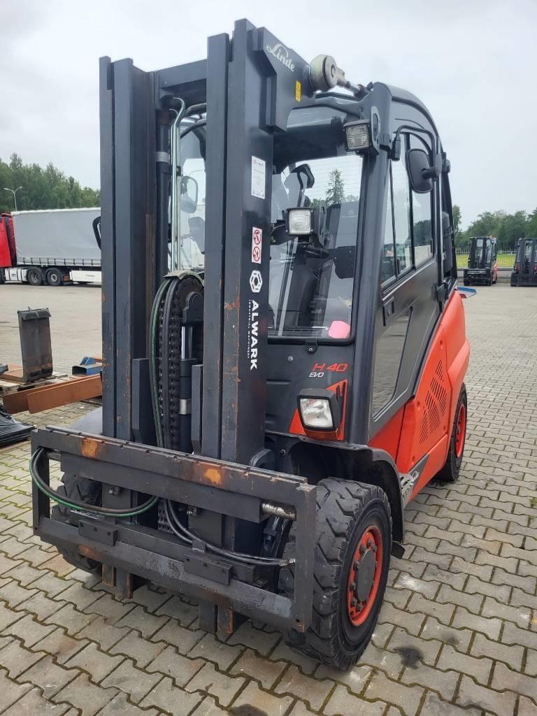 Linde H40T LPG forklifts