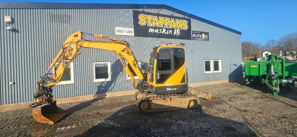 Hyundai R60CR-9A Minigrävare < 7t