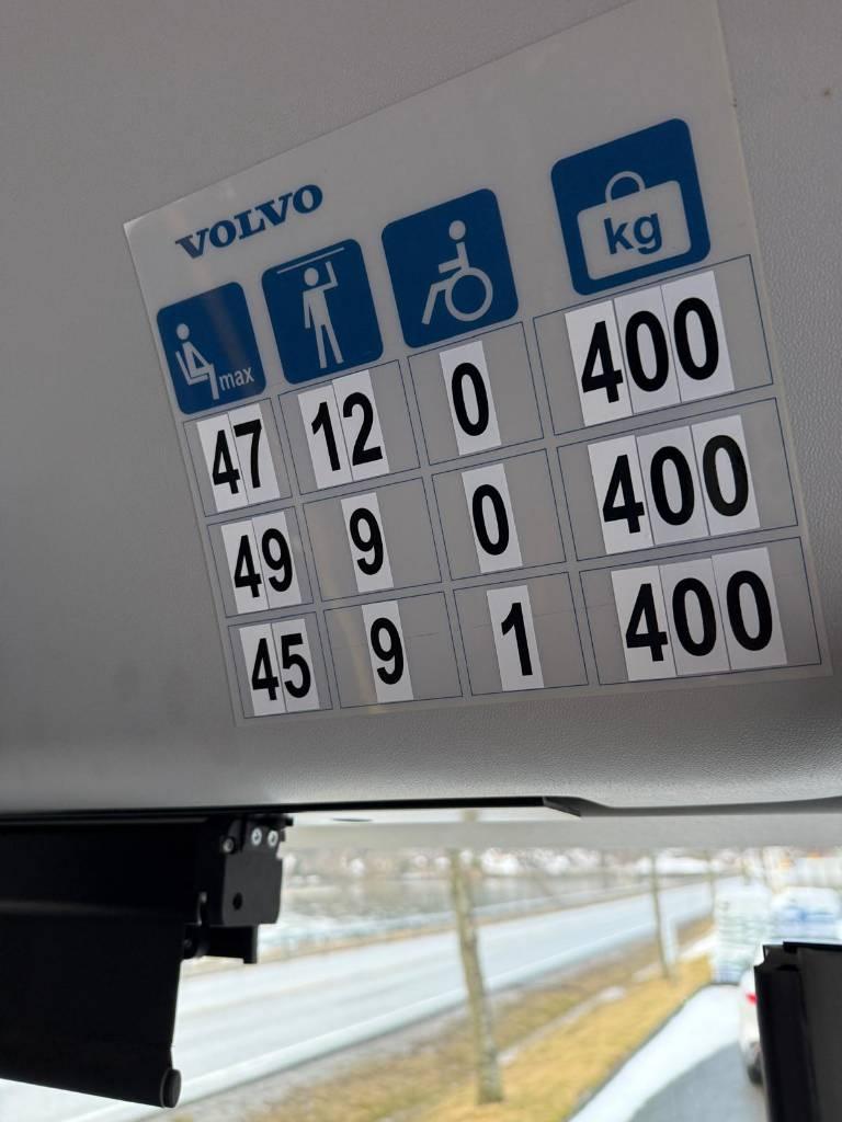Volvo 8900. 12,2m. 3 Units! Intercity busser