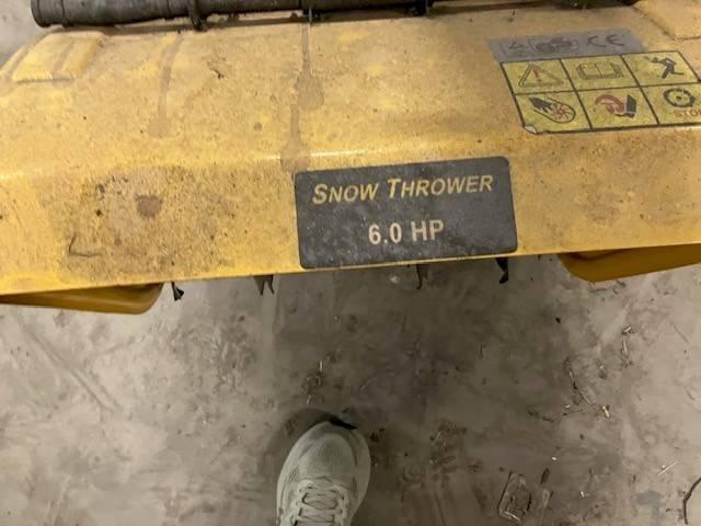 Snöslunga Snow Thrower Grönytemaskiner - Övriga