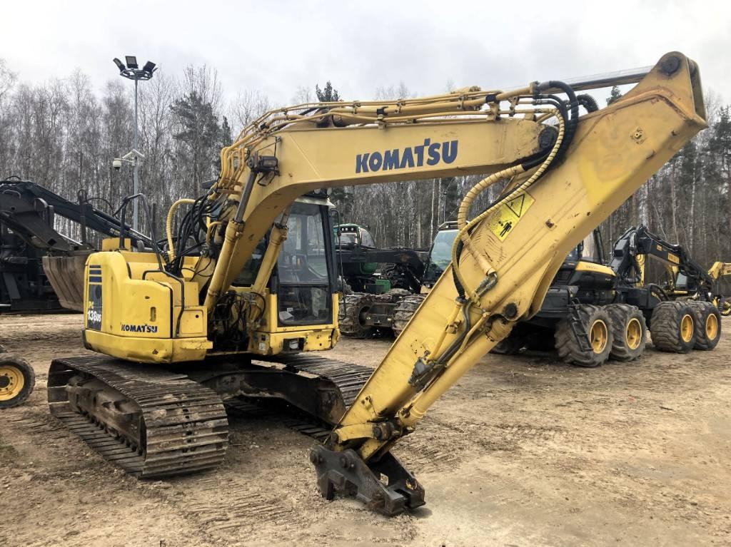 Komatsu PC 138 US-8 Crawler excavators