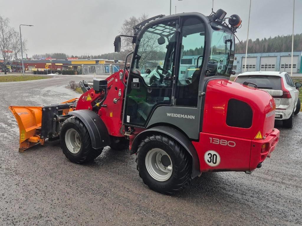 Weidemann 1380 Lastmaskin Snöröjning Hjullastare