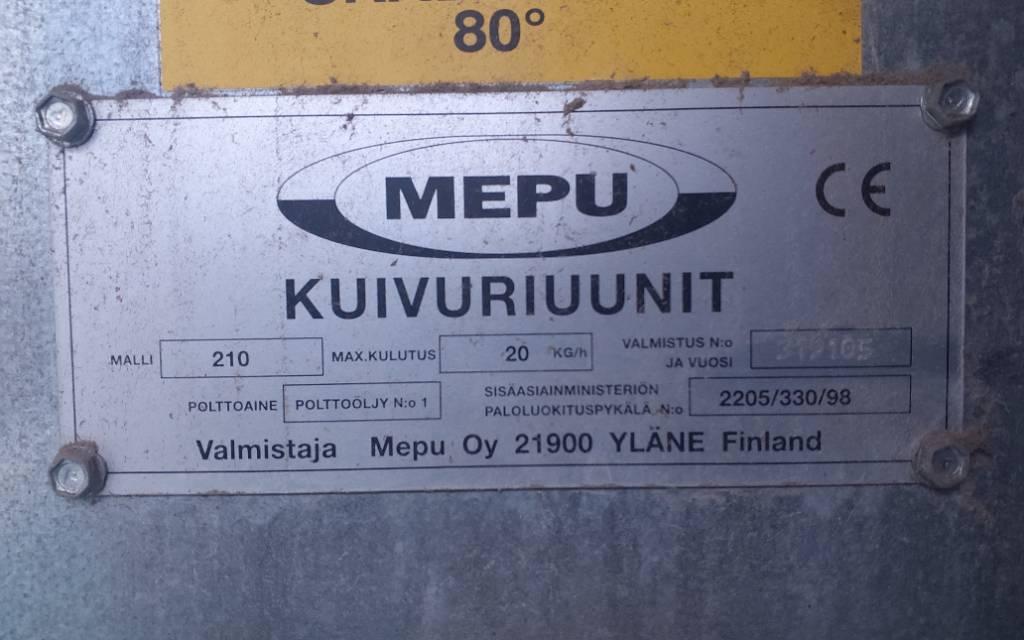 Mepu M 150 K Grain dryers