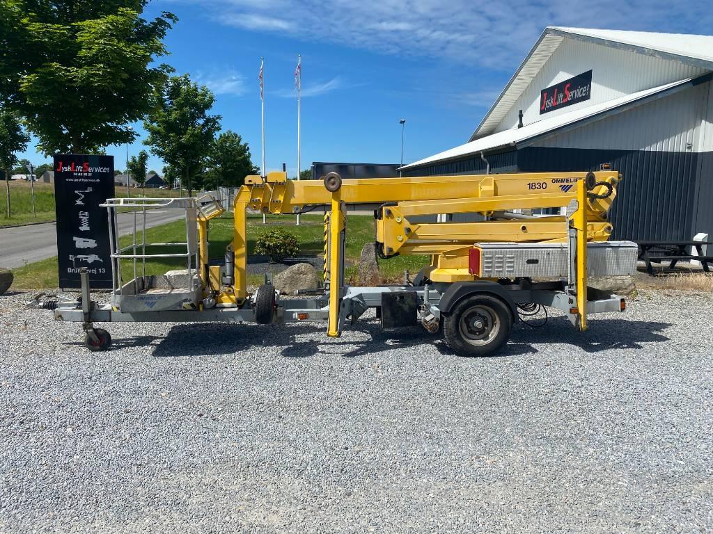 Omme 1830EXB Trailermonterede lifte