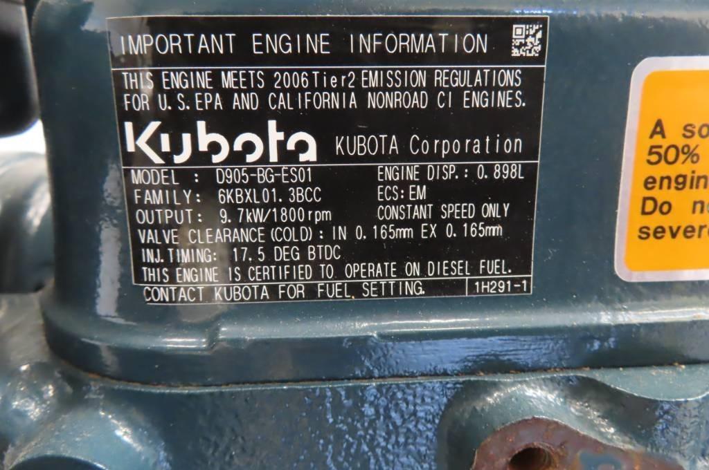 Kubota D905 Motori