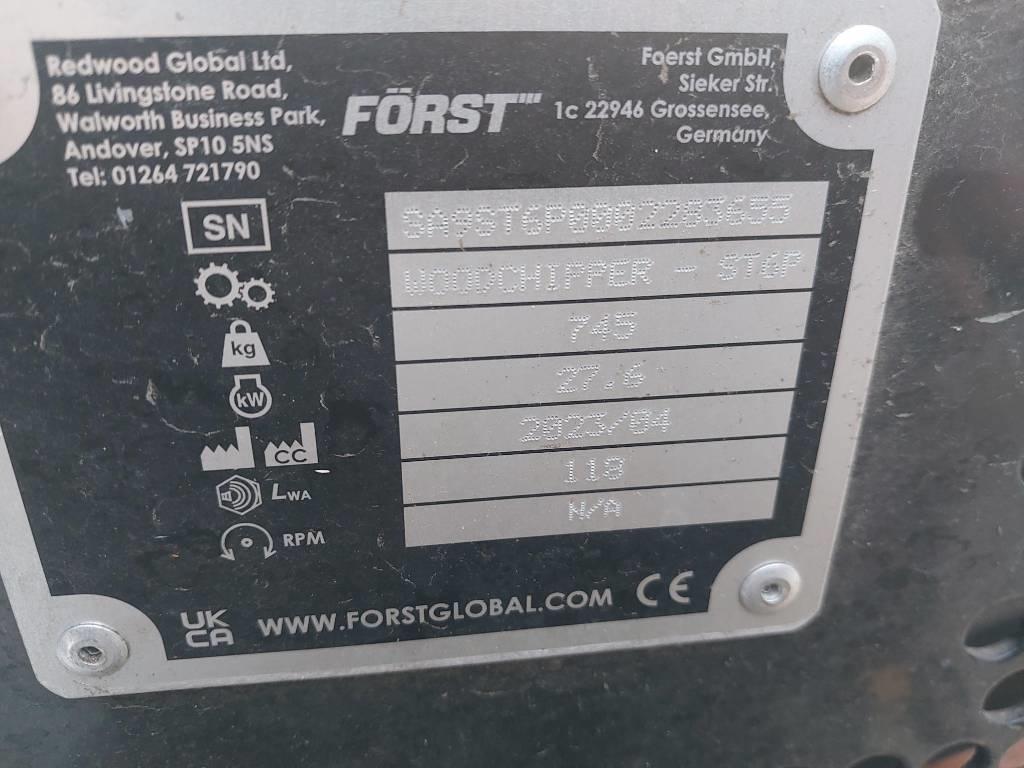 Forst ST6P Wood chippers