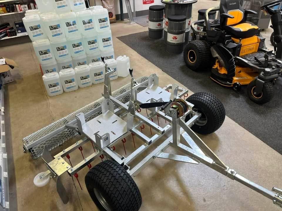 Pro-Terra Ridhusharv med rulle Made in Sweden Tillbehör