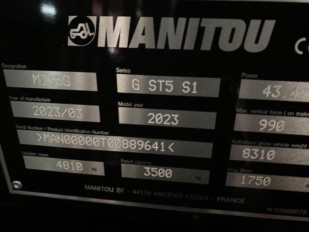Manitou MI35G Carretillas LPG