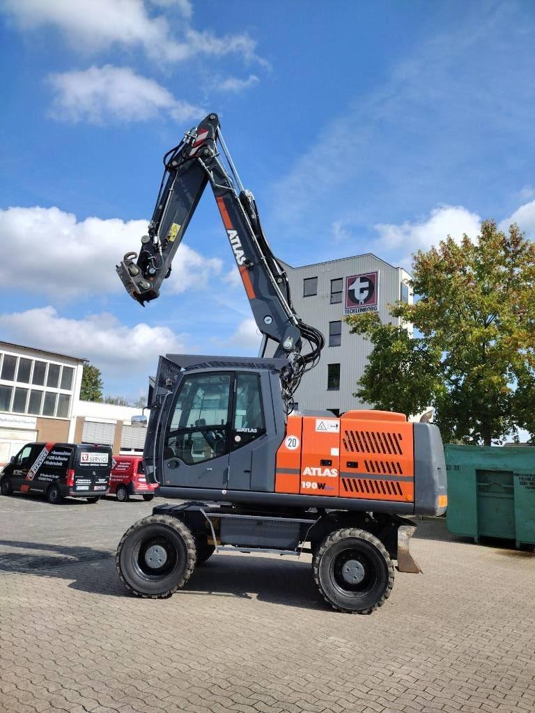 Atlas 190W mit OilQuick OQ70-55 (Woodcracker) Mobilbagger