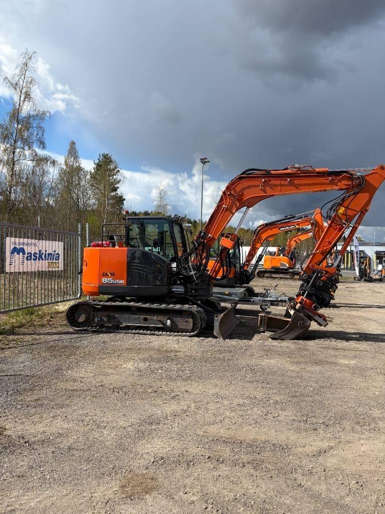 Hitachi ZX85 USB-6 Midigrävmaskiner 7t - 12t