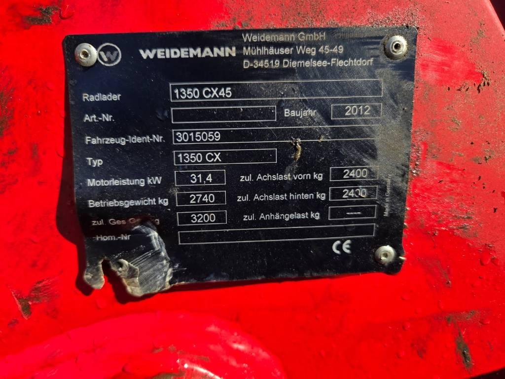 Weidemann 1350CX45 Hjullastare