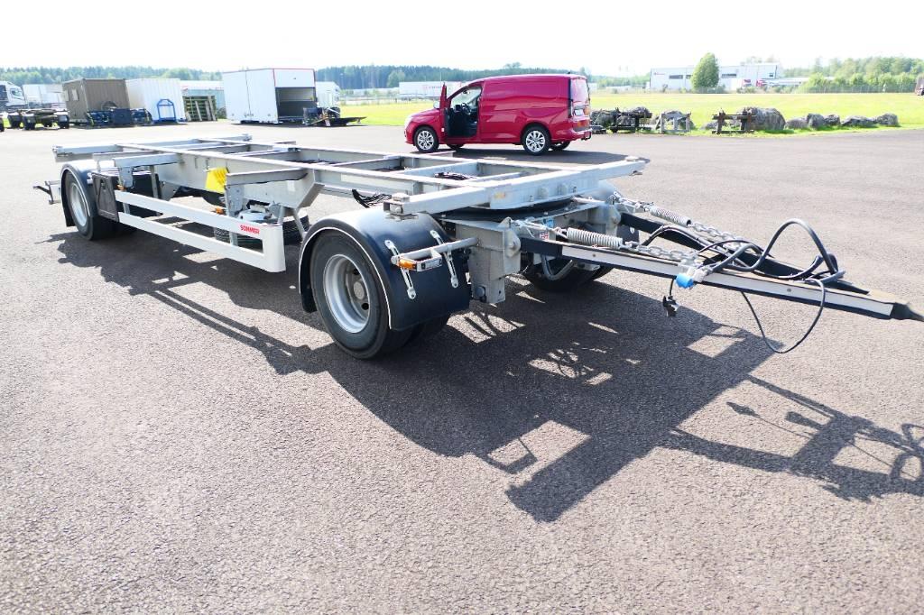 Sommer Continerfäste ISO Växelflak-/Containersläp