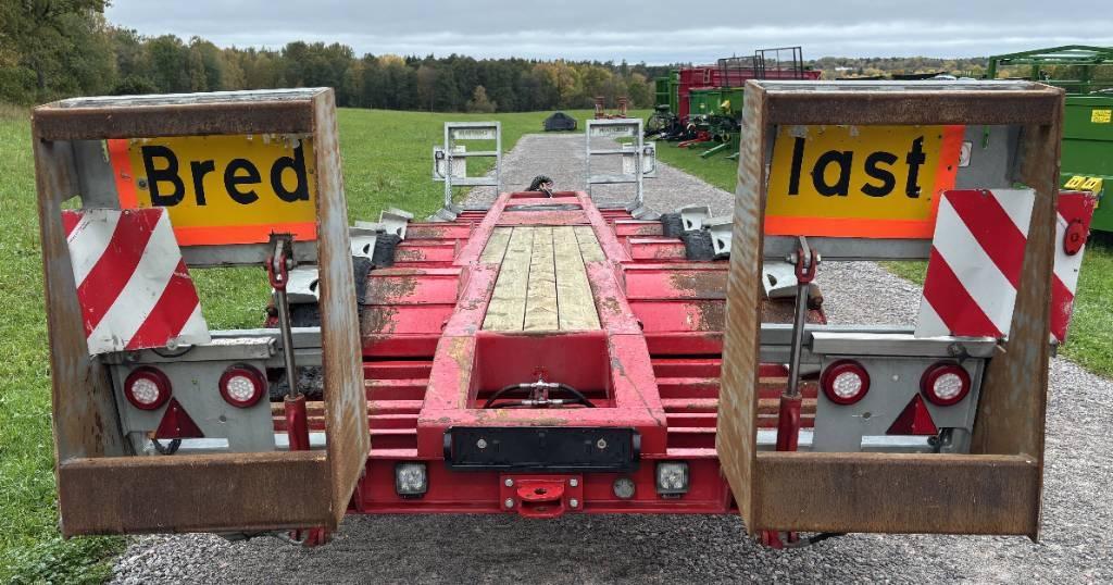 Chieftain 3-axl Skogsmaskintrailer 30 ton beg Maskintransporter