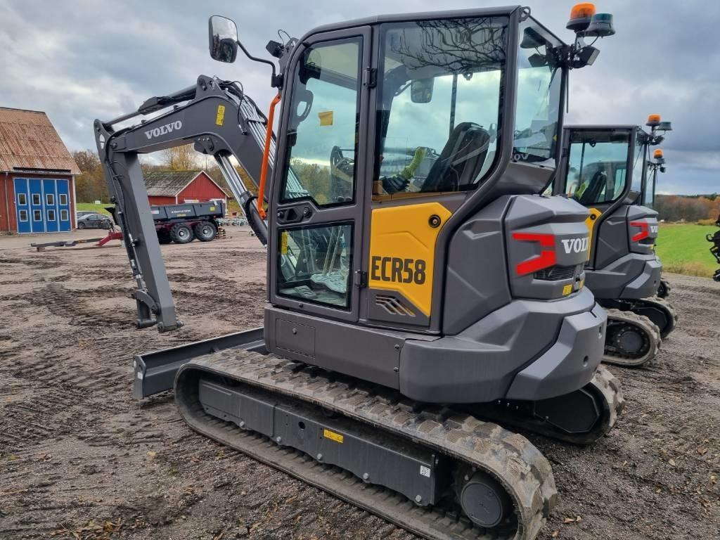 Volvo ECR58 F Minigrävare < 7t
