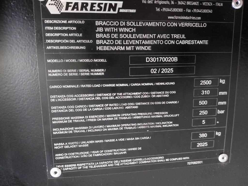 Faresin WINCH 5T Andere Zubehörteile