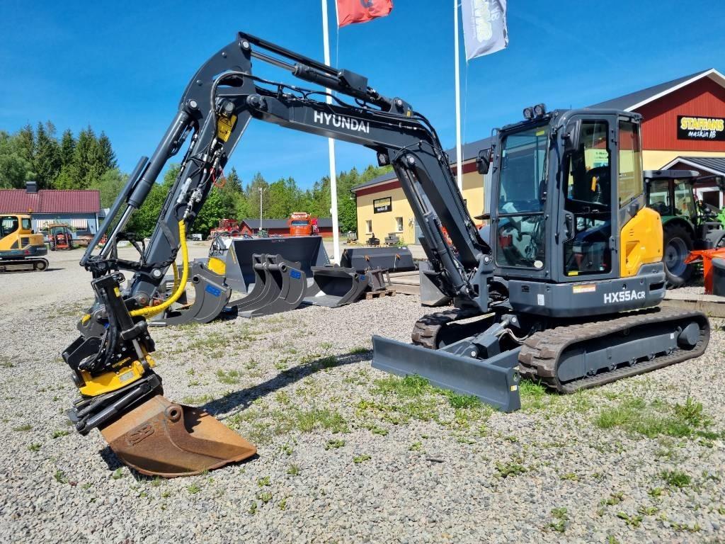 Hyundai HX 55 ACR Minigrävare < 7t