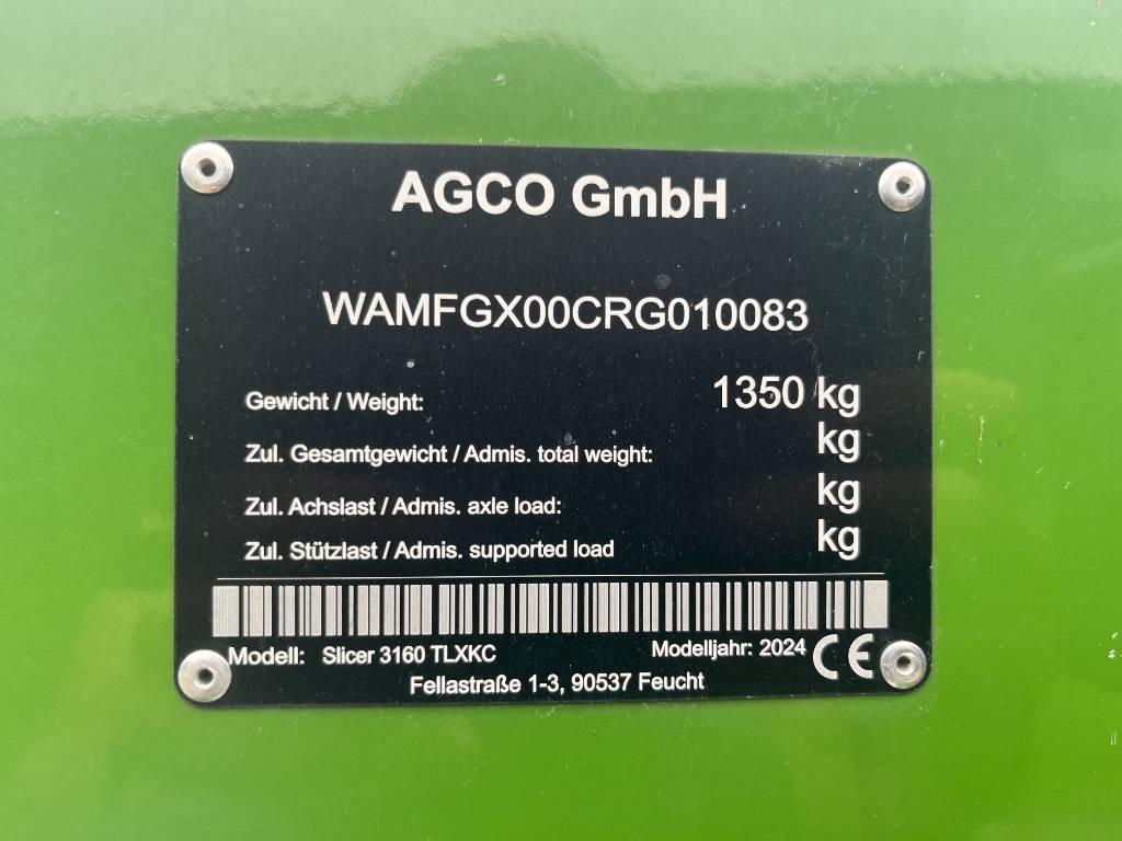 Fendt Slicer 3160 TLX KC Pļaujmašīnas ar kondicionieri