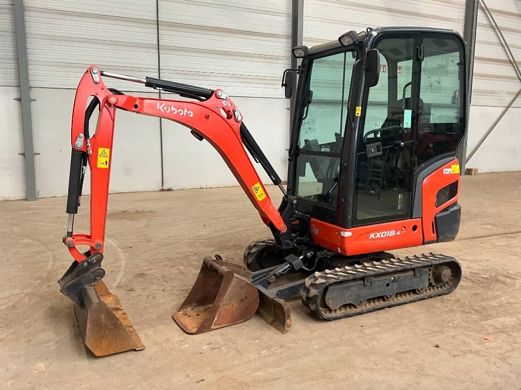 Kubota KX 018-4 Minibagger < 7t