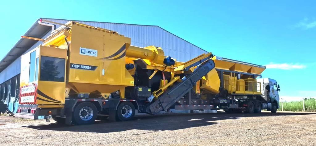 Lintec mobile Asphaltmischanlage CDP8001M * 80 TPH * Graders