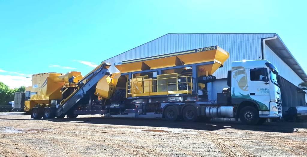 Lintec mobile Asphaltmischanlage CDP8001M * 80 TPH * Graders