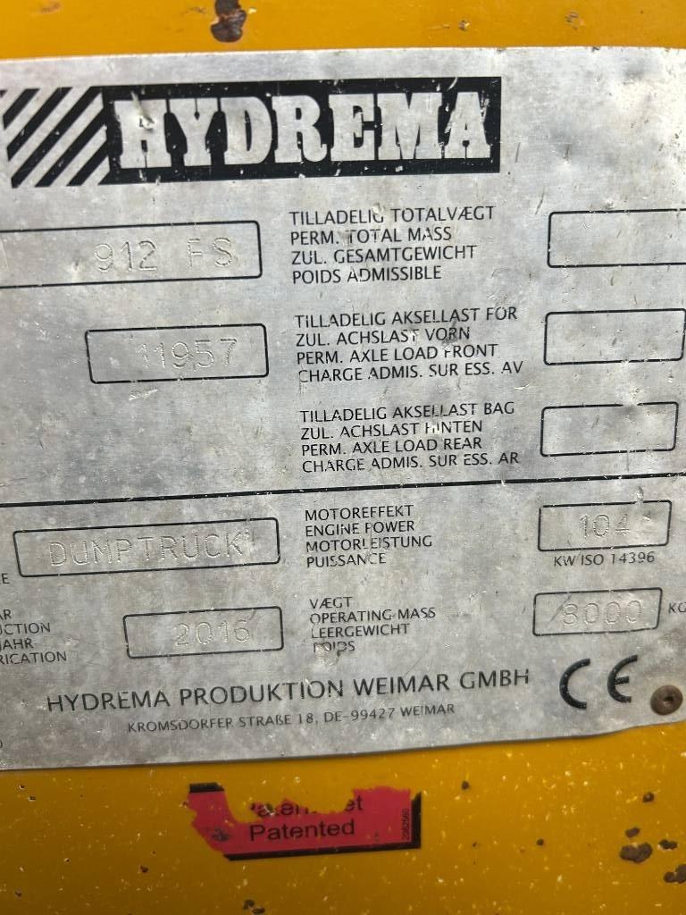 Hydrema 912 FS Dumpere