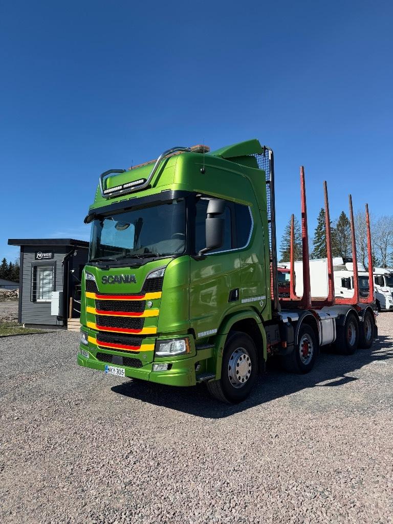 Scania R 650B8x4NZ Puuautot