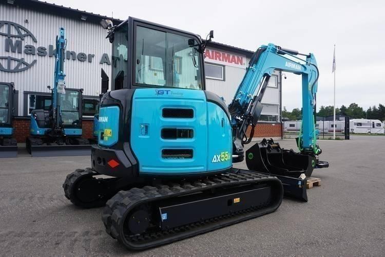 Airman AX 55U-7 Minigrävare < 7t