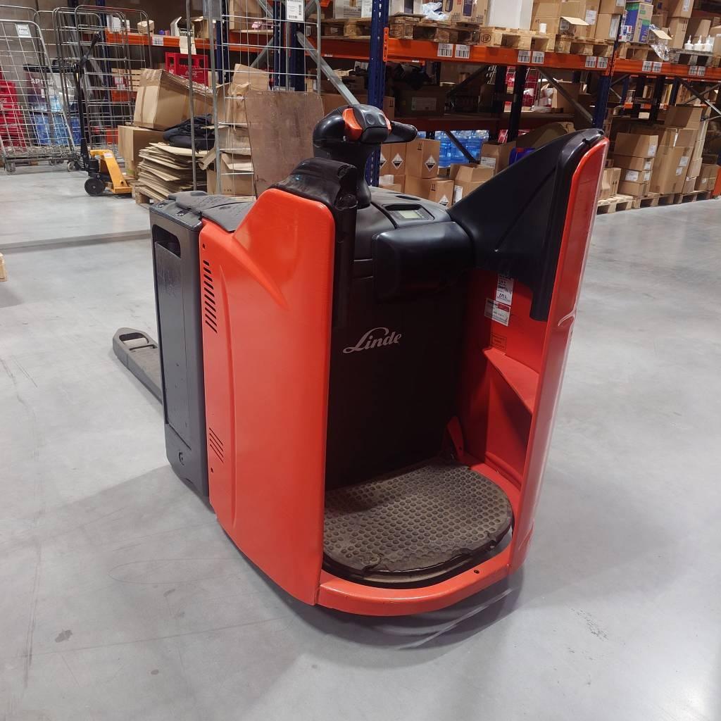 Linde T20SP/131 Elektriskie palešu ratiņi ar platformu
