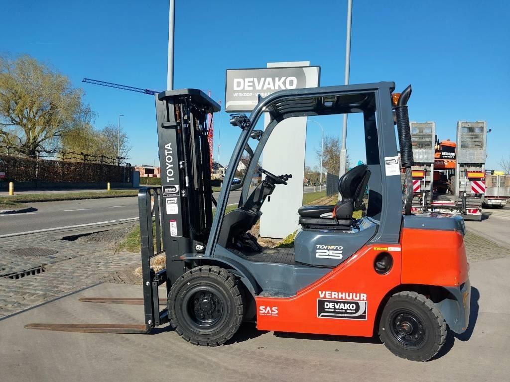 Toyota 52-8 FD F 25 Diesel forklifts