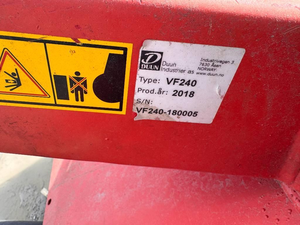 Duun VF 240 Fresadoras quitanieves