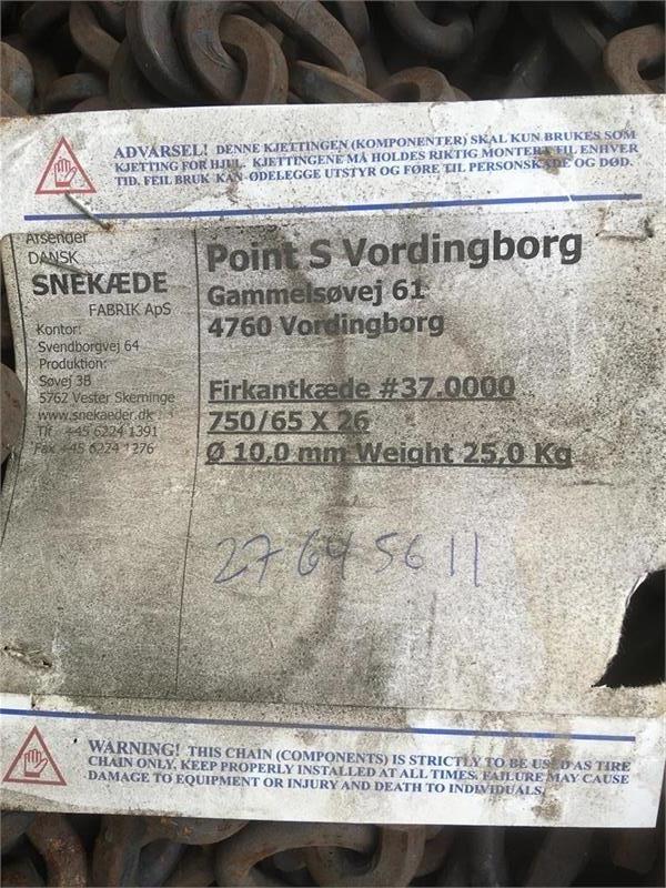  Snekæder til gummiged Wheel loaders