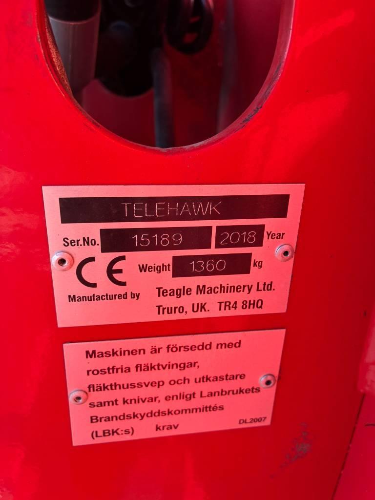 Tomahawk/teagle Telehawk Balsnittare, rivare och upprullare