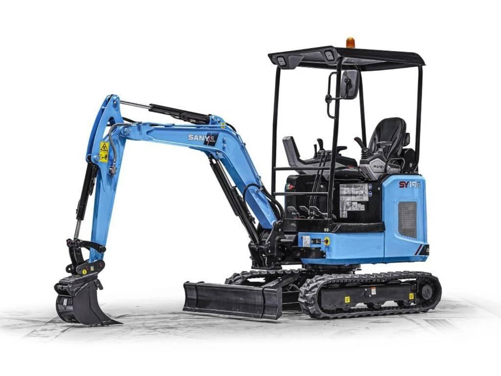 Sany SY 19 E Electric bandgrävare 1,9 t NY Helelektrisk Minigrävare < 7t