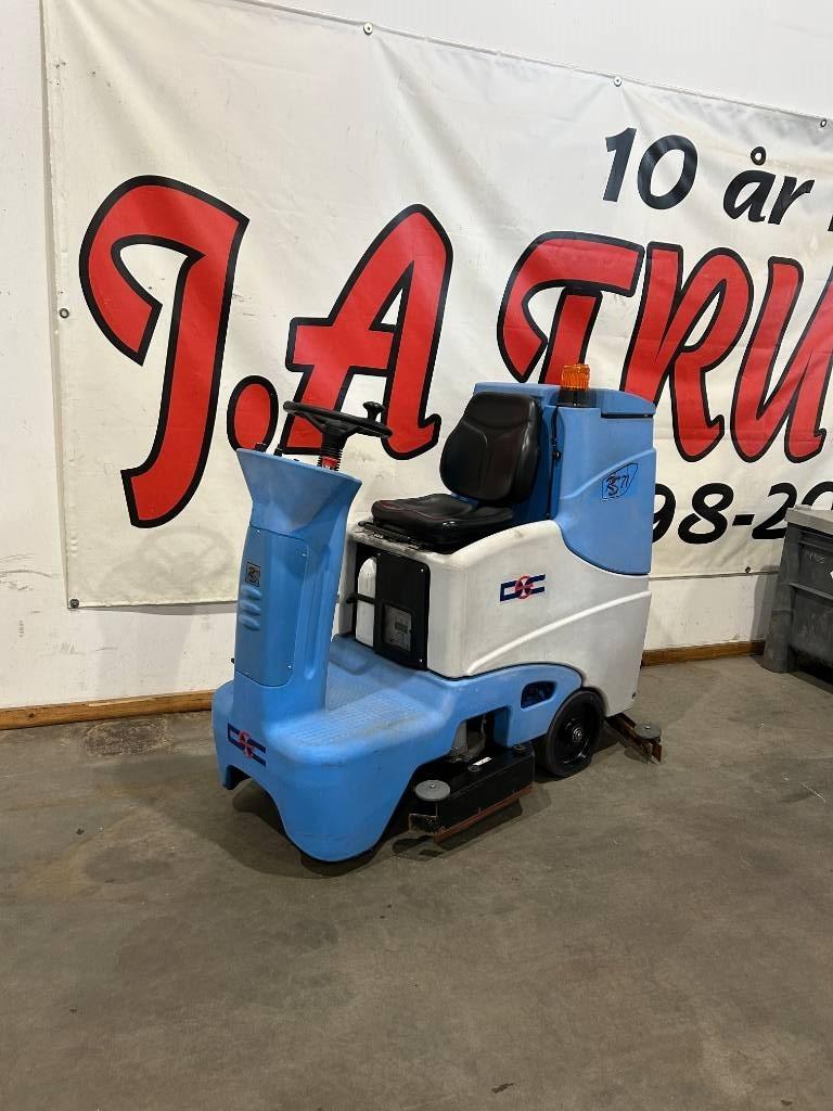 DEC RS71. Skurmaskin Combination sweeper scrubbers