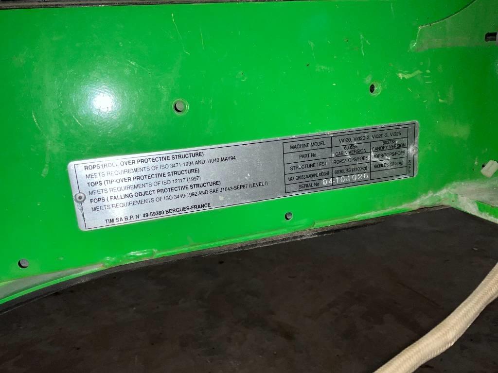 Yanmar Vio 20 / vio 25 Kabinen