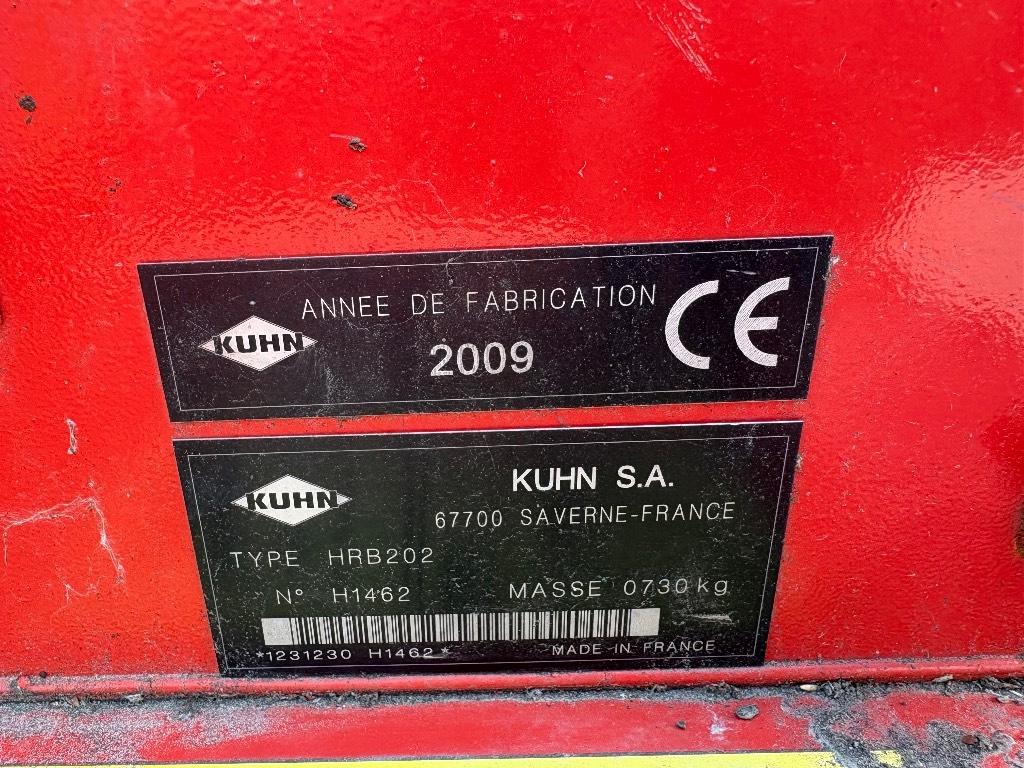 Kuhn HRB 202 Motoreggen / Rototiller