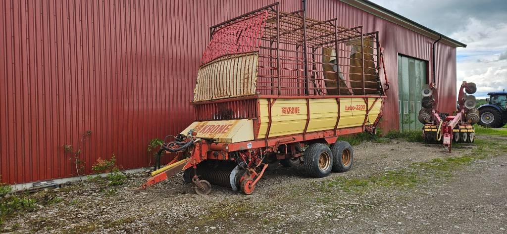 Krone Turbo 3200 Hackvagn / Självlastarvagn