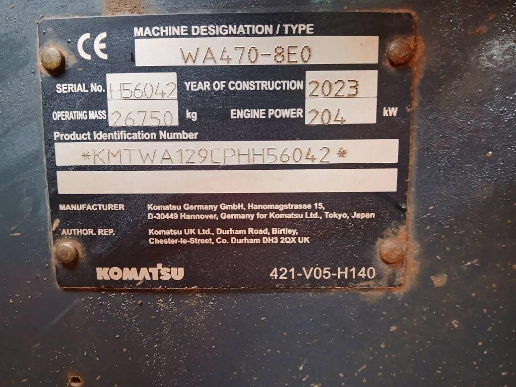 Komatsu WA 470-8 Wheel loaders