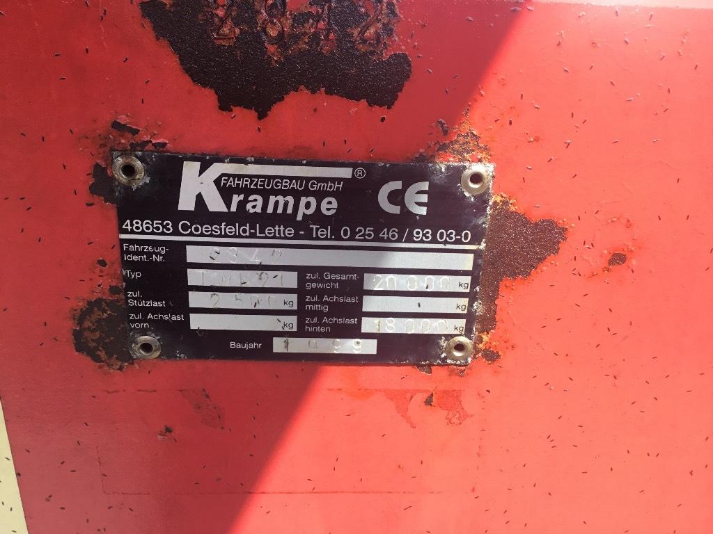 Krampe TWK21 Rimorchi ribaltabili