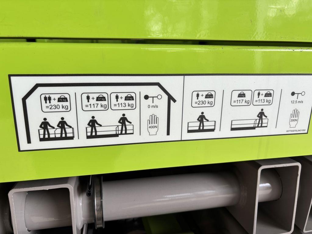 Zoomlion ZS0808AC-Li Scheren-Arbeitsbühnen