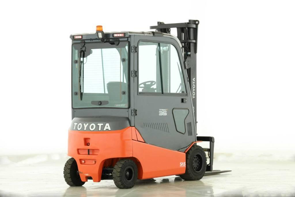 Toyota 8FBMT35 El gaffeltrucks
