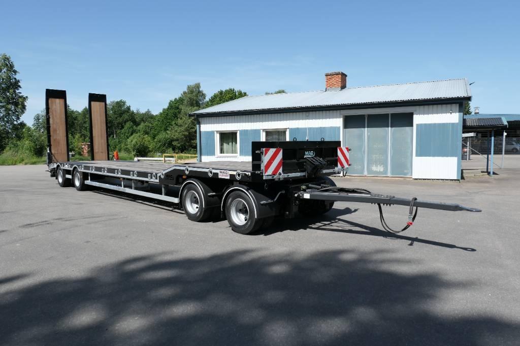 McCauley 4axl Maskinsläp Omgående leverans Mac-04db4 Maskintransporter