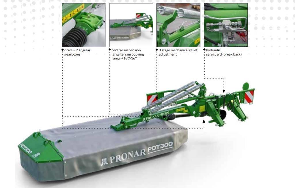 Pronar PDT300 Slåttermaskin 3 m Slåtterkrossar