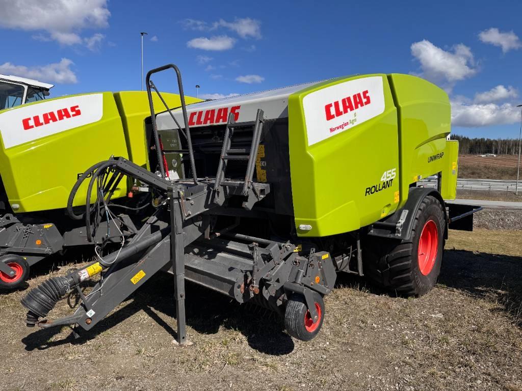 CLAAS Rollant 455 RC Uniwrap Round balers